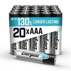Électrificateur de batterie max plus aaa 20 pièces