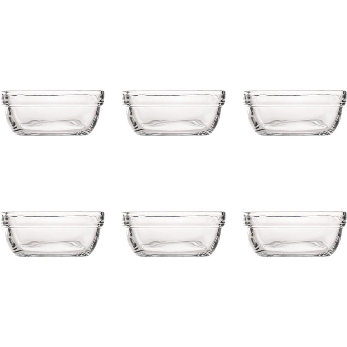Bol Duralex carré 11cm 6 pièces