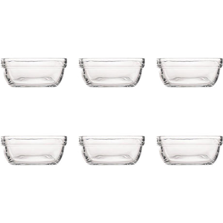 Bol Duralex carré 11cm 6 pièces