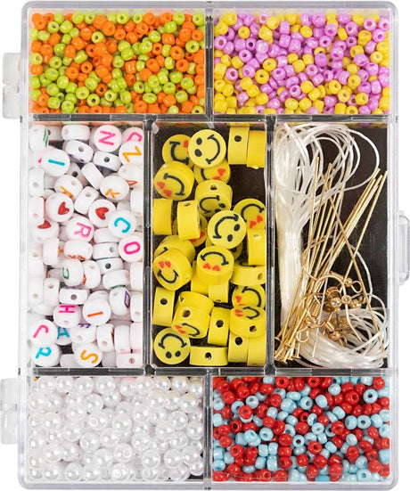 Société créative https: www.ccobby.nl creative-box-jewelry-rainbow-mix-ca-1800-piece-rainbow-colours-1-box