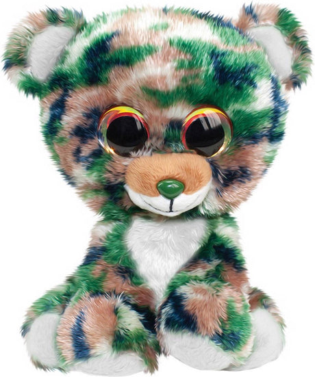 Peluche Lumo stars - ours camouflage, 15cm