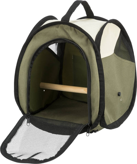 Trixie sac de transport oiseau vert