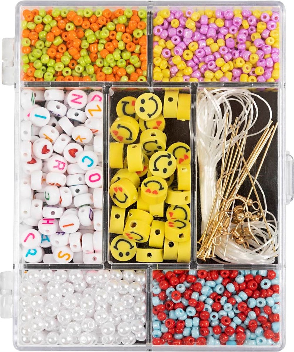 Société créative https: www.ccobby.nl creative-box-jewelry-rainbow-mix-ca-1800-piece-rainbow-colours-1-box