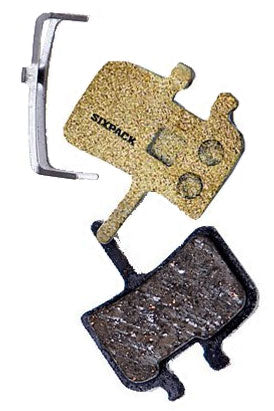 Pack de six plaquettes de frein à disque semi-métalliques Racing Avid Sram juteuses