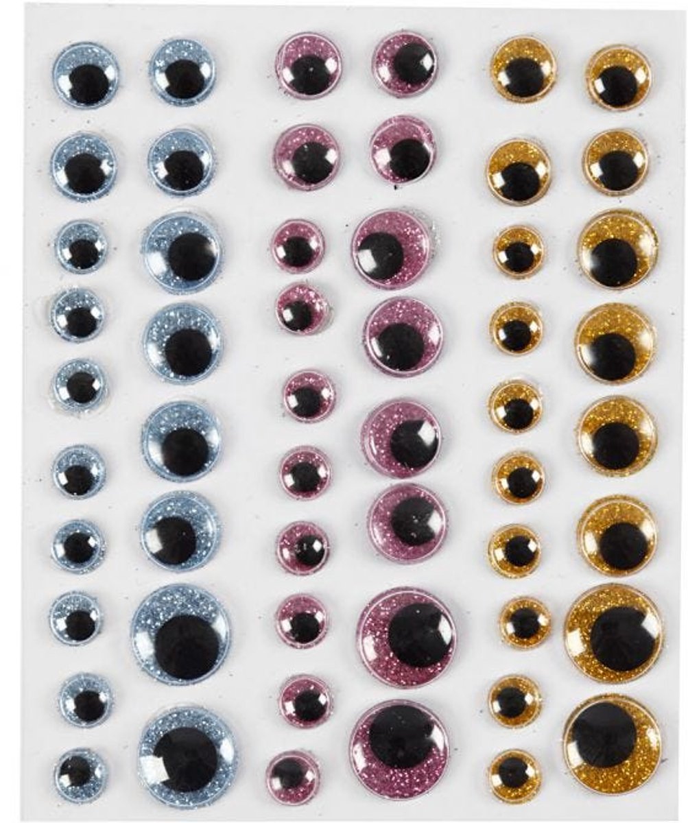 Creativ Company Wiebelogen Color, 54st.