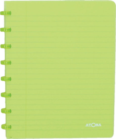 Atoma cahier tendance a5 q5 vert rouge violet