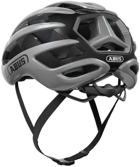 Abus casque airbreaker 2.0 graphite argent m 54-58cm