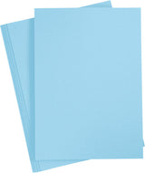 Creativ company carton coloré bleu ciel A4, 20 feuilles