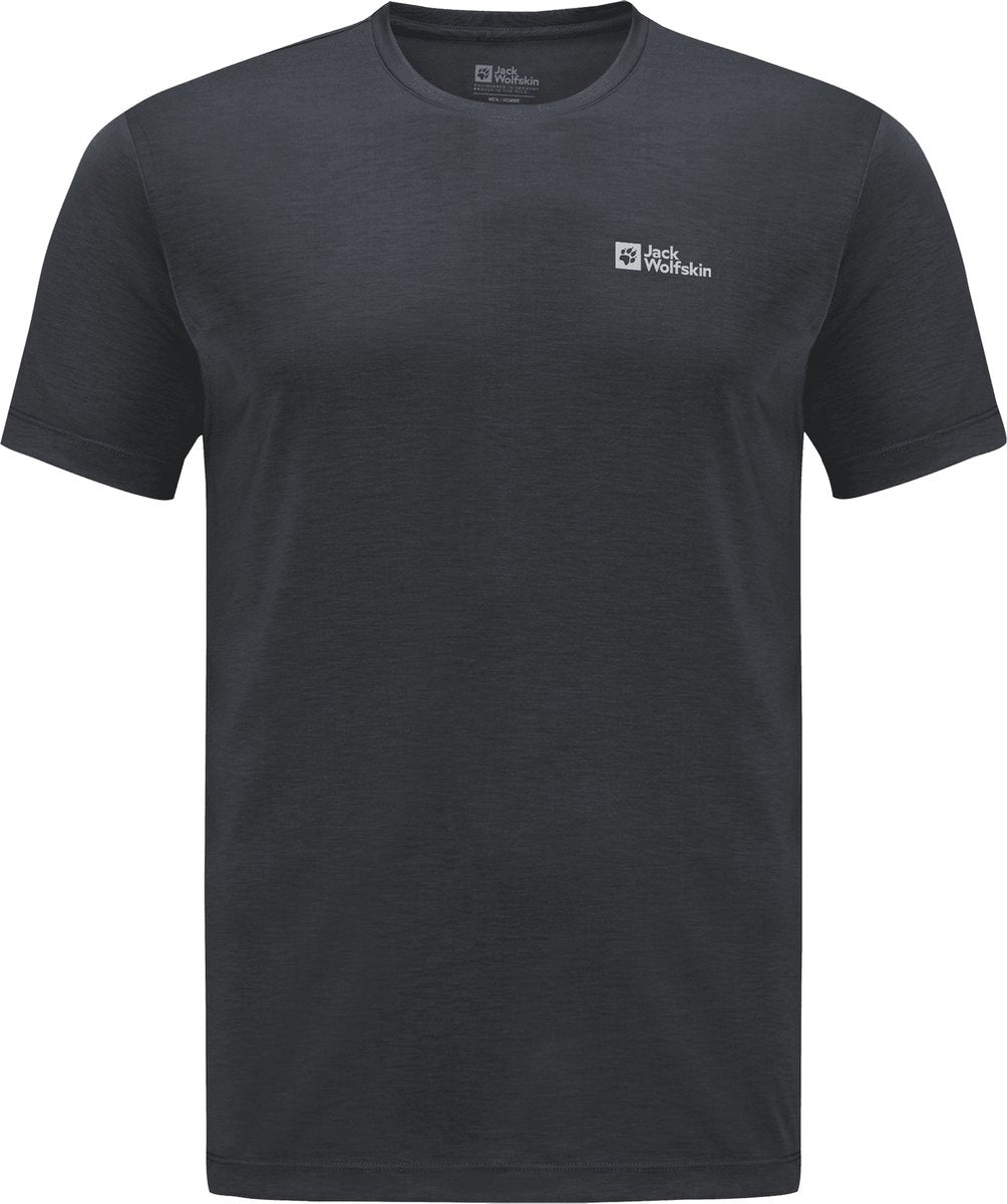 Chemise outdoor homme Jack wolfskin vonnan s s t m - phantom - taille m