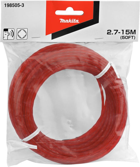 Makita 198505-3 fil de coupe 2,7 mm x 15 m 'chuchotement'