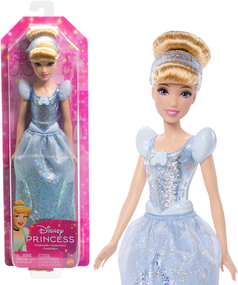 Mattel disney princesse - poupée princesse - princesse cendrillon