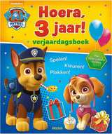 Livre d'anniversaire Deltas Paw Patrol - hourra, 3 ans !