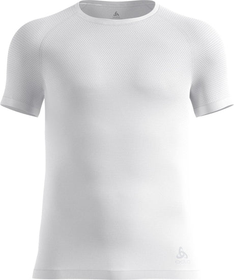Odlo couche de base performance x-light à manches courtes - homme - blanc - s