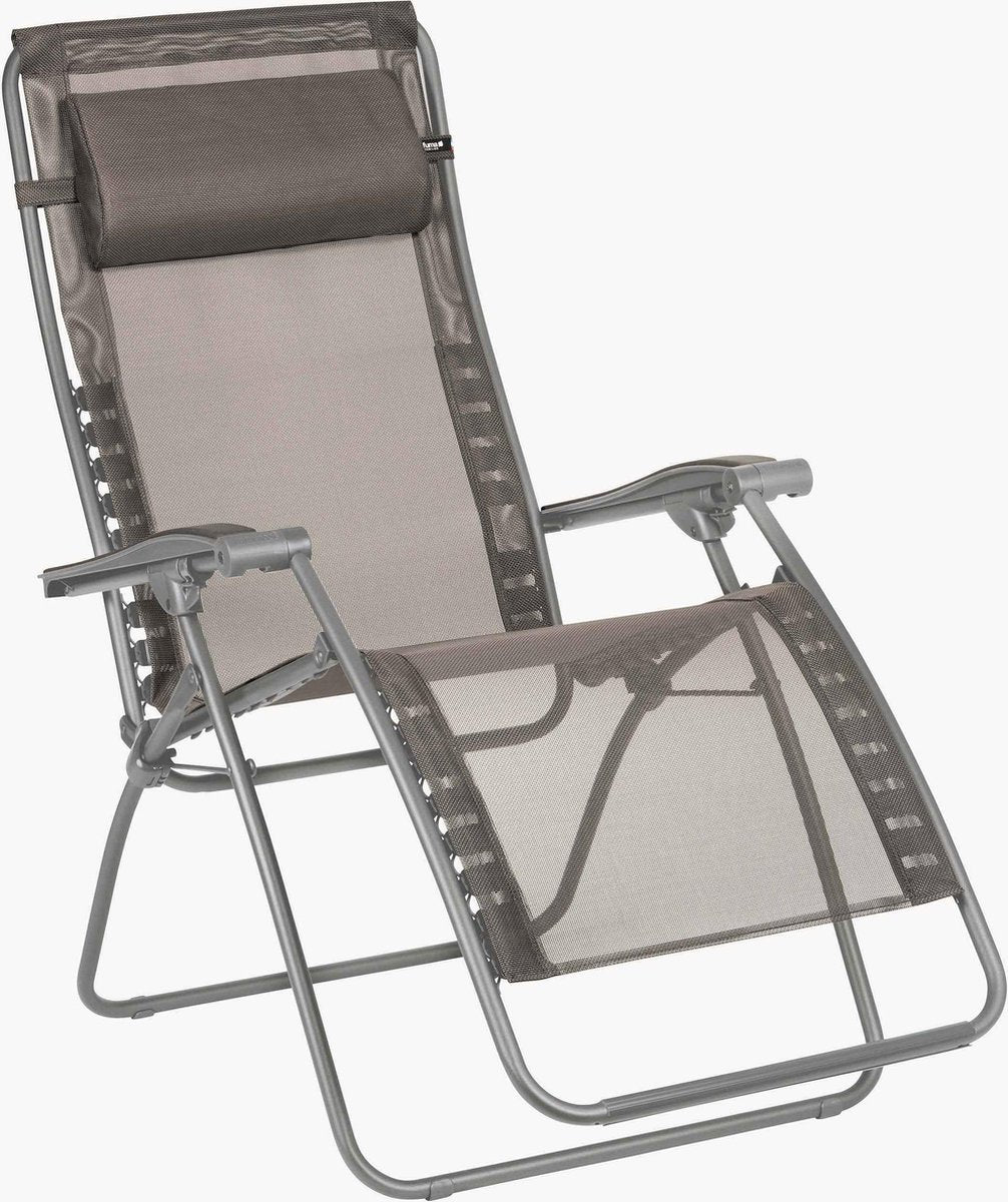 Lafuma rsxa clip - fauteuil de relaxation - réglable - pliable - apesanteur - graphite