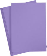 Creativ Company colored Cardboard Purple A4, 20 feuilles
