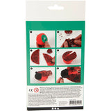 Lara la coccinelle en pâte à soie, 1 set