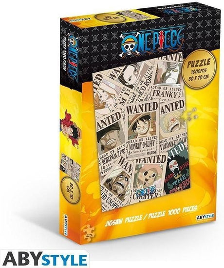 Abystyle one piece - puzzle 1000 pièces - recherché