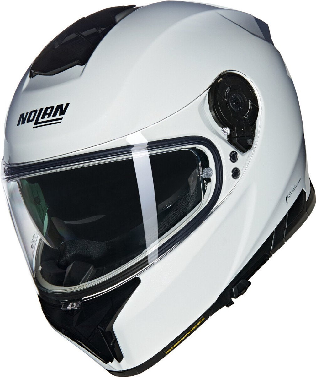 Casque intégral Nolan n80-8 classico 305 en métal blanc - casque