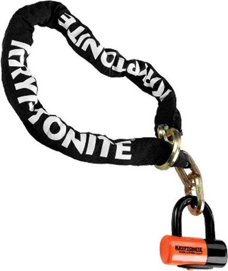Kryptonite antivol à chaîne new york Ultimate 130 cm acier noir
