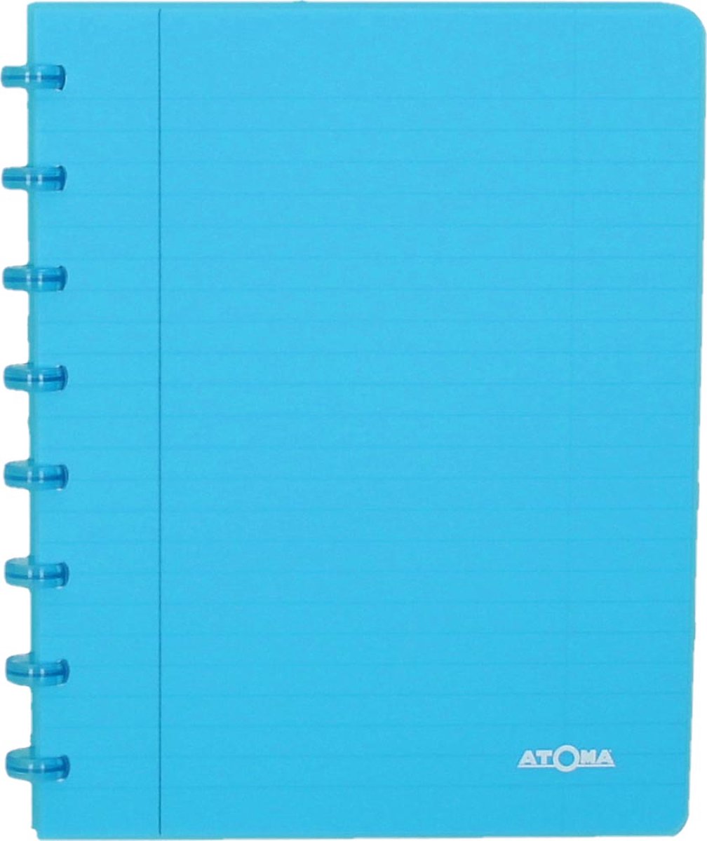 Carnet tendance Atoma | pi a5 | 144pages | doublé | turquoise transparent