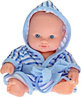 Poupée bébé avec peignoir, 20 cm