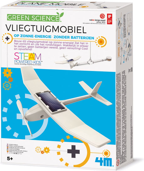 Kit de construction Kidzlabs 4m - avion solaire mobile