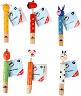 Small foot - sifflet animal, lot de 6