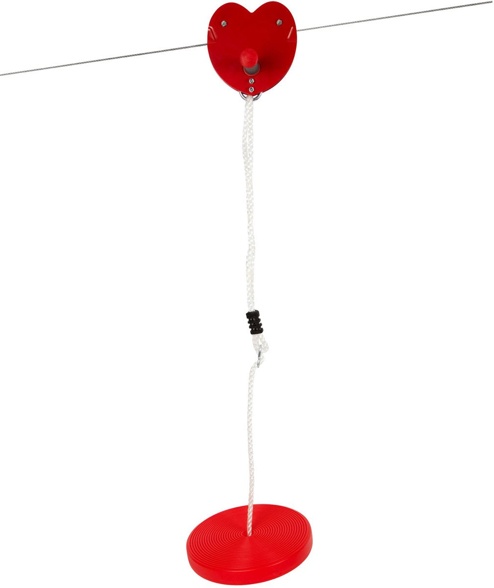 Petit pied - téléphérique avec un ensemble de disques à bascule