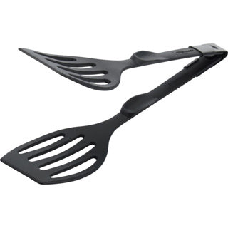 Pince de service double Westmark, longueur : 28,9 cm, plastique, duetto flonal, noir, 21002260