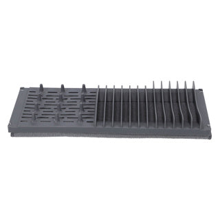 Égouttoir avec tapis égouttoir 2 pcs | 2 pièces