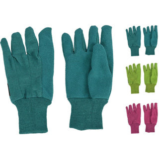 Gants de jardin 3 assortis uni | 2 pièces