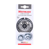 Westmark crépines d'évier acier inoxydable 7 cm 2 pièces