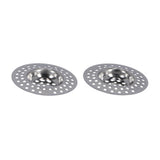 Westmark crépines d'évier acier inoxydable 7 cm 2 pièces