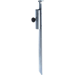 Porte-parasol Abi 49cm, 498gr, métal avec zinc | 2 pièces