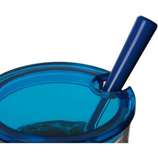 Pot à confiture Montana avec cuillère bleu | 2 pièces