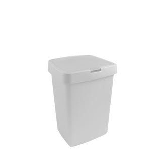 Poubelle Sunware Delta avec valve 25l blanc