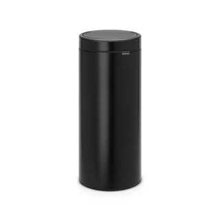 Poubelle Brabantia Touch Bin - 30 litres - noir mat