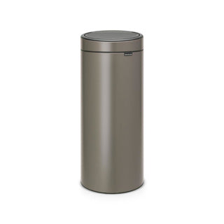 Poubelle Brabantia Touch Bin - 30 litres - platine