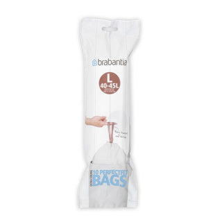 Brabantia sacs poubelles perfectfit l 40-45l 10 pièces