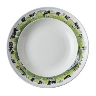 Wiebe van der Zee assiette creuse vie rurale 23 cm