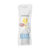 Sacs poubelle Brabantia perfectfit de 3 litres en rouleau de 20 sacs