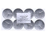 Photophore de Noël 8 pièces argent