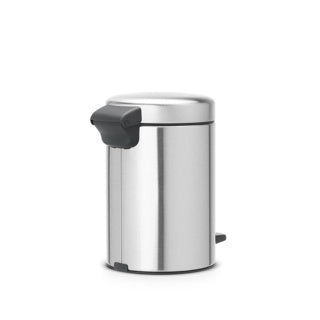 Brabantia newicon poubelle à pédale 3l acier mat