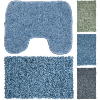 Solutions de salle de bain ensemble de tapis de toilette pour salle de bain 2 pièces assortis