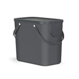Rotho albula poubelle de tri 25l anthracite