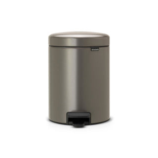 Poubelle Brabantia newicon - 5 litres - salle de bain - platine