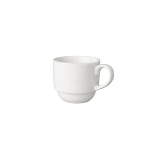 Tasse large 20 cl porcelaine blanche | 6 pièces