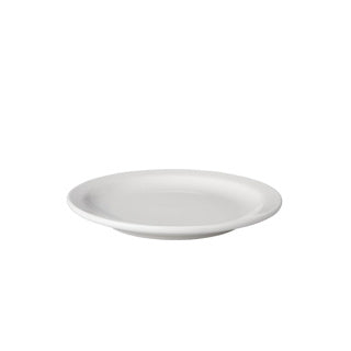 Assiette Imp 16 cm porcelaine, boeuf blanc