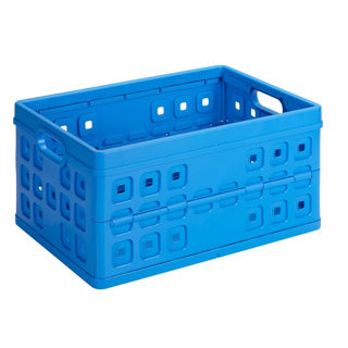 Caisse pliante Sunware 46 litres bleue