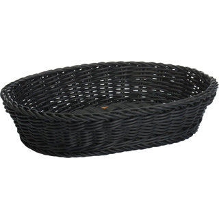 Westmark corbeille à pain ovale 32x23x7 cm noir | 3 pièces